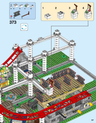 LEGO 10261 instructions page 137 – build guide