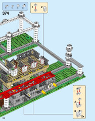 LEGO 10261 instructions page 138 – build guide