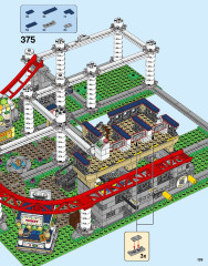 LEGO 10261 instructions page 139 – build guide