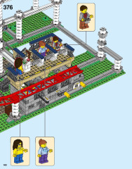 LEGO 10261 instructions page 140 – build guide