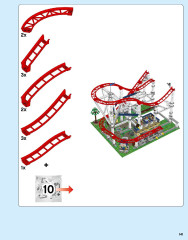 LEGO 10261 instructions page 141 – build guide