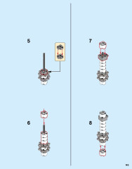 LEGO 10261 instructions page 145 – build guide