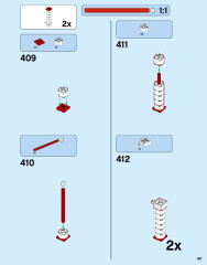 LEGO 10261 instructions page 187 – build guide