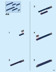LEGO 10261 instructions page 189 – build guide