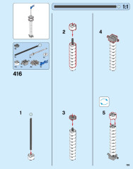 LEGO 10261 instructions page 193 – build guide