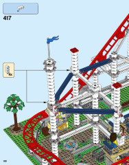 LEGO 10261 instructions page 196 – build guide