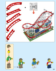 LEGO 10261 instructions page 207 – build guide