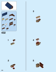 LEGO 10261 instructions page 208 – build guide