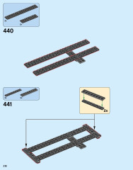 LEGO 10261 instructions page 218 – build guide