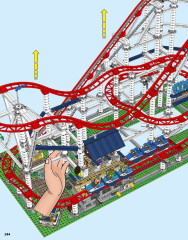 LEGO 10261 instructions page 244 – build guide