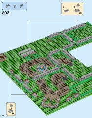 LEGO 10261 instructions page 28 – build guide