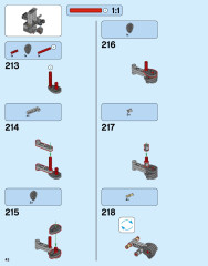 LEGO 10261 instructions page 42 – build guide