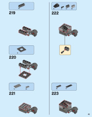 LEGO 10261 instructions page 43 – build guide