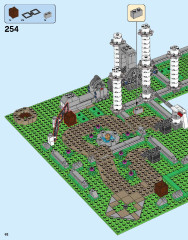 LEGO 10261 instructions page 62 – build guide