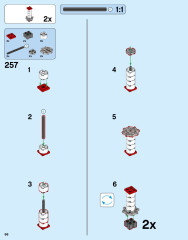 LEGO 10261 instructions page 66 – build guide