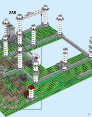 LEGO 10261 instructions page 71 – build guide