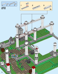 LEGO 10261 instructions page 74 – build guide