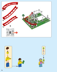LEGO 10261 instructions page 78 – build guide