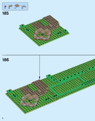LEGO 10261 instructions page 8 – build guide