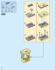 LEGO 10261 instructions page 84 – build guide