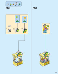 LEGO 10261 instructions page 85 – build guide