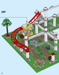 LEGO 10261 instructions page 86 – build guide