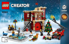 LEGO 10263 instructions page 1 – build guide