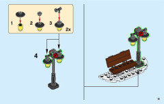 LEGO 10263 instructions page 11 – build guide