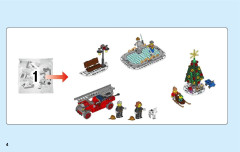 LEGO 10263 instructions page 4 – build guide