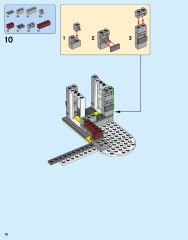 LEGO 10263 instructions page 10 – build guide
