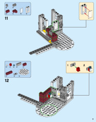 LEGO 10263 instructions page 11 – build guide