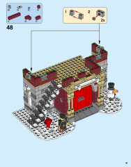 LEGO 10263 instructions page 41 – build guide