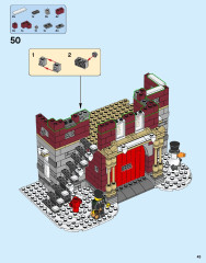 LEGO 10263 instructions page 43 – build guide