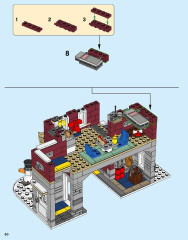 LEGO 10263 instructions page 50 – build guide