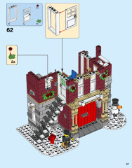 LEGO 10263 instructions page 57 – build guide