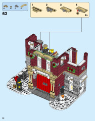 LEGO 10263 instructions page 58 – build guide