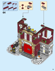 LEGO 10263 instructions page 59 – build guide