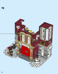 LEGO 10263 instructions page 68 – build guide