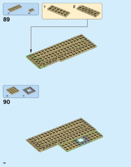 LEGO 10263 instructions page 74 – build guide