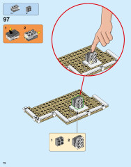 LEGO 10263 instructions page 78 – build guide
