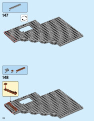 LEGO 10264 instructions page 128 – build guide