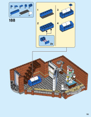 LEGO 10264 instructions page 153 – build guide