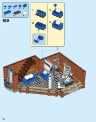 LEGO 10264 instructions page 154 – build guide