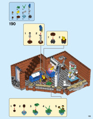 LEGO 10264 instructions page 155 – build guide