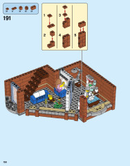 LEGO 10264 instructions page 156 – build guide
