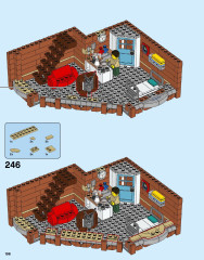 LEGO 10264 instructions page 196 – build guide