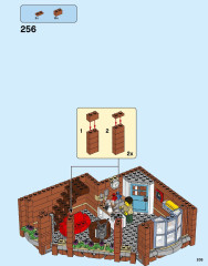 LEGO 10264 instructions page 205 – build guide