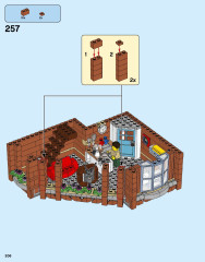 LEGO 10264 instructions page 206 – build guide