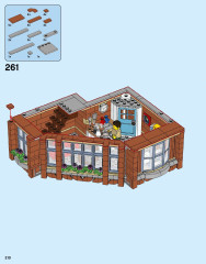 LEGO 10264 instructions page 210 – build guide