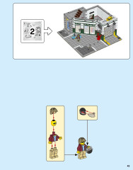 LEGO 10264 instructions page 43 – build guide
